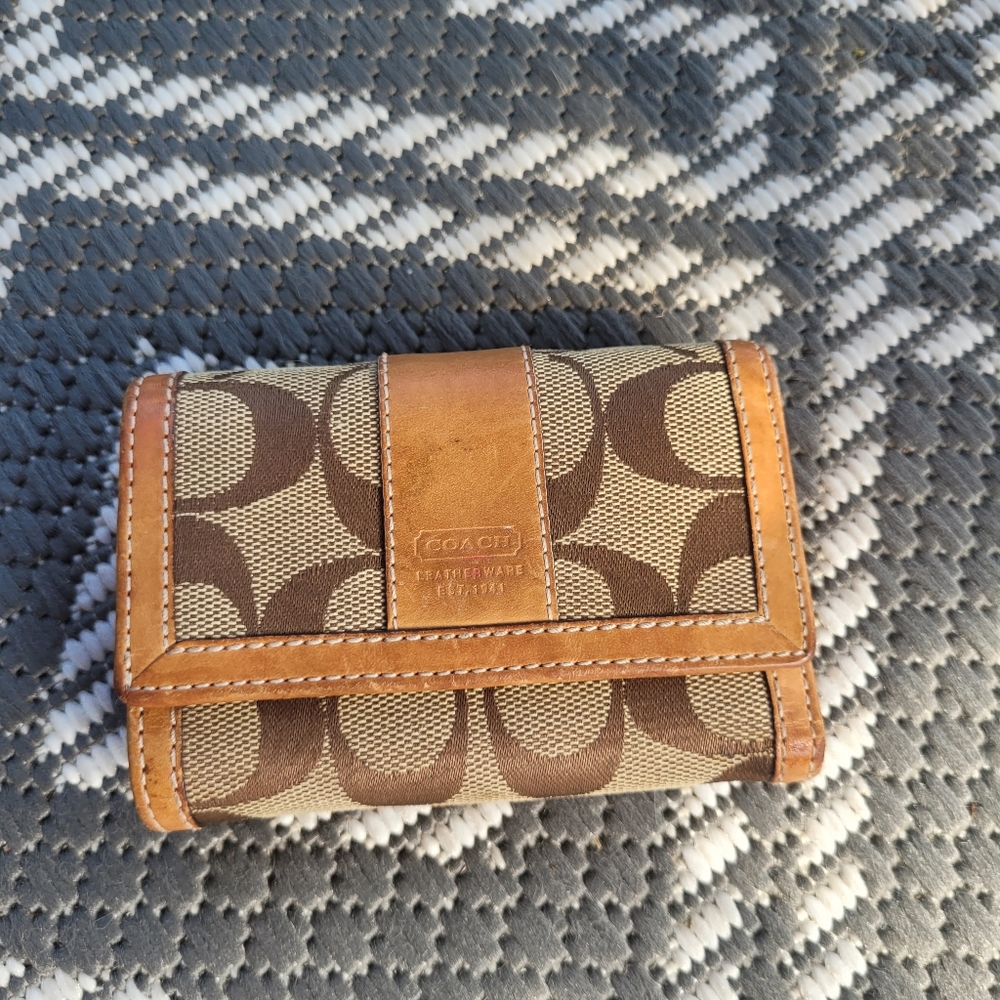 Coach Vintage Trifold Wallet